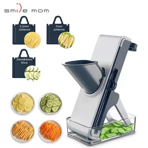 Gadget da cucina lama in acciaio inox tritatutto per frutta e verdura grattugia tagliapatate mandolino affettatrice trituratore trituratore