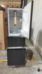 2025 New Large Capacity <b>Refrigerator</b> 315L 3 Door Fresh Fast Freeze Area Gray Smart Household Hotel Use 110V Frequency Conversion - Product Image 3