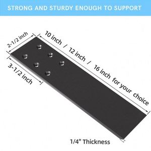 WEKIS Foshan Manufacturer's Direct Sales New Wall Bracket Cross-border Hot Selling Support Brackets Hidden Bar Brackets Screw-in - Product Image 2