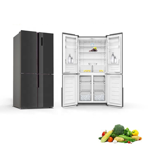 482L American Frigo Home Four Sided Glass Door <b>Refrigerator</b> Household & Hotel Use Portable - Product Image 2