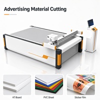 Máquina de Corte CNC con Cuchilla Oscilante para Tablero KT, Tablero de Espuma, Tablero de Exhibición y Fabricación de Letreros Publicitarios