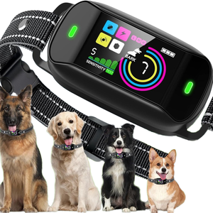 Collare intelligente Anti-cane che abbaia materiale plastico resistente impermeabile Stop fastidio con schermo a colori-prodotto adatto agli animali domestici - Product Image 2