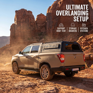 Copertura Rigida per Cassone 4x4, Accessorio per <span class=keywords><strong>Ford</strong></span> <span class=keywords><strong>Ranger</strong></span> 150, Ram, Toyota Hilux, Tundra, Gladiator - Product Image 1