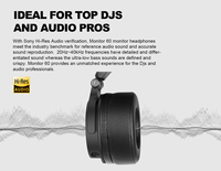 Oneodio Monitor60 Salut-Résolution Audio Filaire Casque Studio Casque de Monitoring Pour DJ Audio Pros Sur L'oreille Casque Avec 50mm Pilote