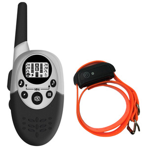 Xiuyuan Remote Dog Trainer Collar 1000m Rechargeable Electric Shock Vibration <b>Bark</b> <b>Control</b> - Product Image 2