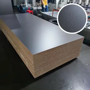 China Factory XHwood Quality Melamine Coated Particleboard Plate Melamine Particleboard Plain Particle Board