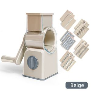Wholesale Manual Multifunctional Hand <b>Roller</b> Wiper Fruit Potato Grater Slicer Rotary Drum Cheese Vegetable Cutter Chopper - Product Image 3