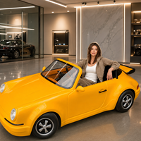 Kart de drift électrique 2500W à batterie lithium 72V, style rétro, pour location commerciale – Vente directe usine