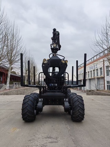 Rimorchio per Trasporto Legname HAIJU dalla Cina con Certificazione CE e Motore Euro 5, Benna Rotante per Trasporto Forestale - Product Image 6