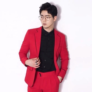 Haute qualité Mariage Marié Smokings Hommes Costumes De Mariage Homme Costume Slim Fit Blazer Vestes manteau pantalon hommes costume d'affaires - Product Image 6