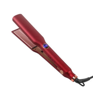 Lisseurs de cheveux professionnels à marque privée Jinding, chauffage rapide PTC, planchas de cabello électriques, fer à lisser pour cheveux - Product Image 5