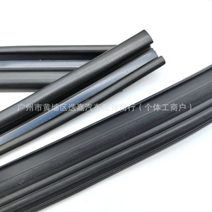 Tira de sellado de goma para ventanas de automóviles, para rieles de vidrio de puerta Honda Civic 2007-2011, de silicona duradera - Product Image 3