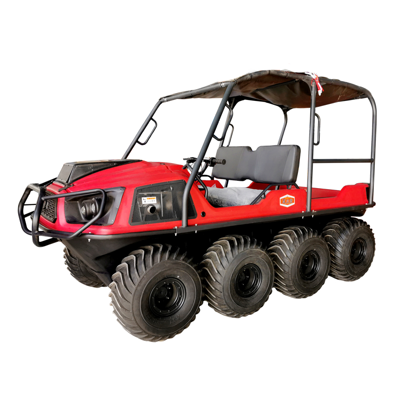 Argo 8 tekerlekli amfibi paletli özel ulaşım aracı amfibi 8x8 4x4 6x6 800cc atv satılık tüm arazi aracı