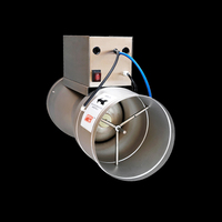 Corps de vanne en acier inoxydable 316, vanne de régulation de température électrique, vanne de contrôle de gaz pour hotte à fumées, modèle VAV, utilisation en laboratoire, personnalisable