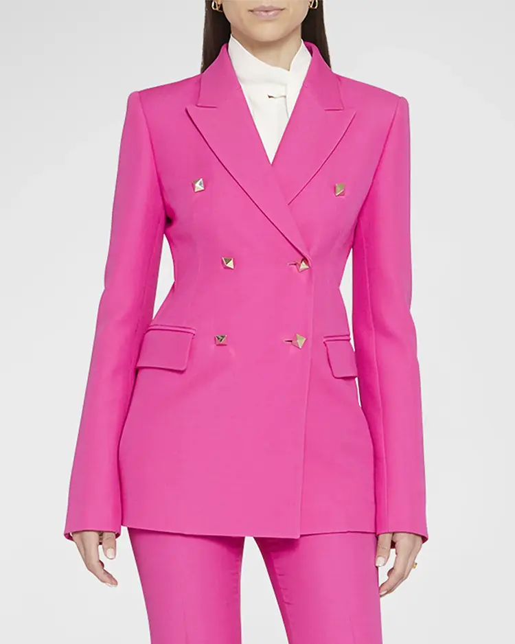 A8331 महिलाओं के सूट ट्यूक्सीडो उच्च गुणवत्ता वाले कार्यालय महिलाओं औपचारिक सूट ब्लेज़र और पैंट महिला सूट