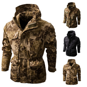 <span class=keywords><strong>Veste</strong></span> à capuche pour hommes, camouflage, multi-poches cargo BDU, tactique, safari, vêtements d'extérieur pour la <span class=keywords><strong>chasse</strong></span>, la pêche et la randonnée - Product Image 5