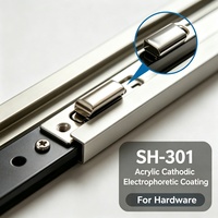 Revêtement électrophoretique cathodique acrylique SH-301 pour métaux et quincaillerie