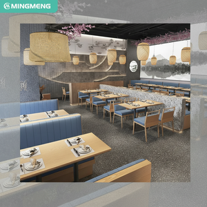 Ensembles de meubles commerciaux sur mesure de haute qualité, tables et chaises de café modernes, ensembles de meubles de restaurant en bois. - Product Image 1