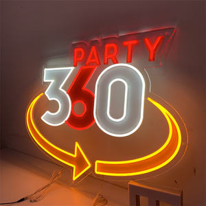 Новый дизайн неоновой вывески, бесплатный дизайн, RGB-неоновые светильники, вывеска с эффектом тысячи слоев зеркала, настенная реклама, волшебный декор для комнаты и дома - Product Image 4