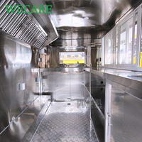Remolque de Comida Móvil WECARE para Smoothies, Pizza, Café, Comida Rápida, Catering, Barbacoa, con Equipamiento de Cocina Completo