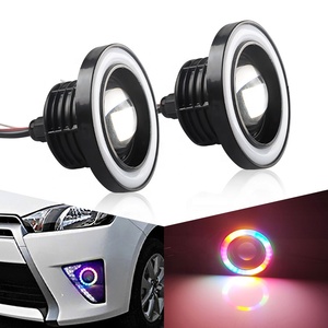 ไฟตัดหมอกแบบดวงตานางฟ้า LED สองสี2.5นิ้ว3นิ้ว3.5นิ้วความสว่างสูง30W รูรับแสง<span class=keywords><strong>สี</strong></span>เหลือง<span class=keywords><strong>สี</strong></span><span class=keywords><strong>ขาว</strong></span>คู่ - Product Image 2