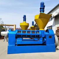 Hot Koop Schroef Olie Druk 200-250 Kg/u Voor Palm Olie Koude Pers Schroef Molen En 4 T/h Dubbele schroef Palmolie Persmachine Plant