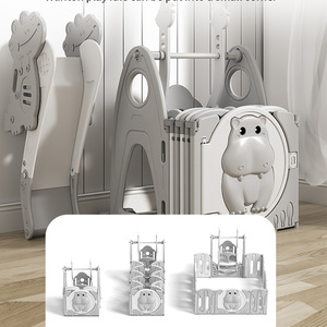 Personnaliser logo pliable <span class=keywords><strong>gonflable</strong></span> pliable moderne en plastique portable de luxe rose grande poussette ronde enfants bébé <span class=keywords><strong>parc</strong></span> de jeu - Product Image 4
