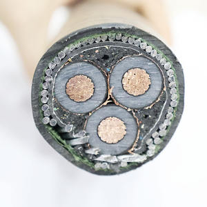 कॉपर 10 मिमी 25 मिमी 25 मिमी 35 मिमी 50 मिमी 70 मिमी 95 मिमी 120 मिमी 150 मिमी 185 मिमी 240 मिमी 300x3 कोर आर्म्ड पावर केबल - Product Image 1