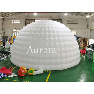 Cabina inflable gigante con luz LED, carpa Domo para <span class=keywords><strong>casa</strong></span> con ventilador incorporado e impermeable para fiestas, marquesina, eventos <span class=keywords><strong>de</strong></span> club nocturno - Product Image 3