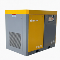Compresseur à vis industriel AC 37 kW/50 CV à aimant permanent à fréquence variable 8 bars refroidi par air