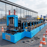 Máquina Perfiladora de Correas de Acero Tipo C y Z, Totalmente Automática, con PLC, Desbobinador Hidráulico Intercambiable, Certificación CE ISO, para Construcción Industrial