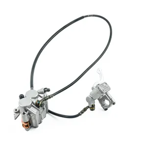 Conjunto de bomba de freno de palanca de freno de disco trasero delantero para <span class=keywords><strong>HONDA</strong></span> CR <span class=keywords><strong>CRF</strong></span> CRFX <span class=keywords><strong>125</strong></span> 250 450 <span class=keywords><strong>Pit</strong></span> Dirt <span class=keywords><strong>Bike</strong></span> cilindro de pinza de freno hidráulico - Product Image 2