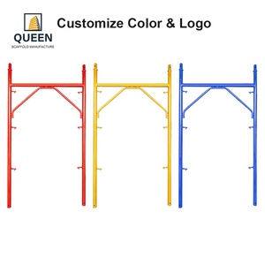 LINYI QUEEN Ponteggio a telaio a H tipo italiano con blocco rapido, ponteggio prefabbricato per facciate tipo europeo con perno a blocco rapido - Product Image 5