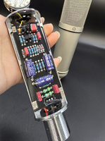 Microphone à condensateur cardioïde à grande membrane de 34 mm pour enregistrement en studio haut de gamme