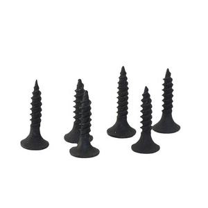 Vis à cloison sèche en acier à filetage fin, 3,5x25, pointues, phosphatées noires, de haute qualité, fabriquées en Chine/Taïwan, vente chaude - Product Image 6