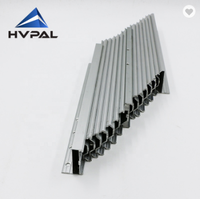 Hvpal mécanisme coulissant pour table à manger à ouverture automatique étagère à chaussures multi-sections avec tiroir de réception rails coulissants pour usage en cuisine