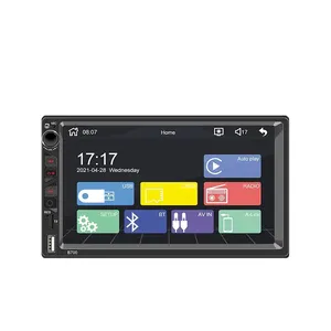 Modern Design Android Auto Carplay Car MP5 Player 7 inch Car Radio HD Touch Screen With Rear View Camera