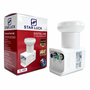 LNB Digital Universal de Banda Ku, 0.1dB Bajo Ruido, 4K UHD, Salida Dual Tipo F, Satélite TL-200 para Receptor de TV por Antena DVB - Product Image 5
