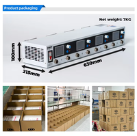 Máquina de prueba de capacidad de batería de litio, 5V, 50A, 40A, 10A, 4 canales, herramientas de diagnóstico de ecualización