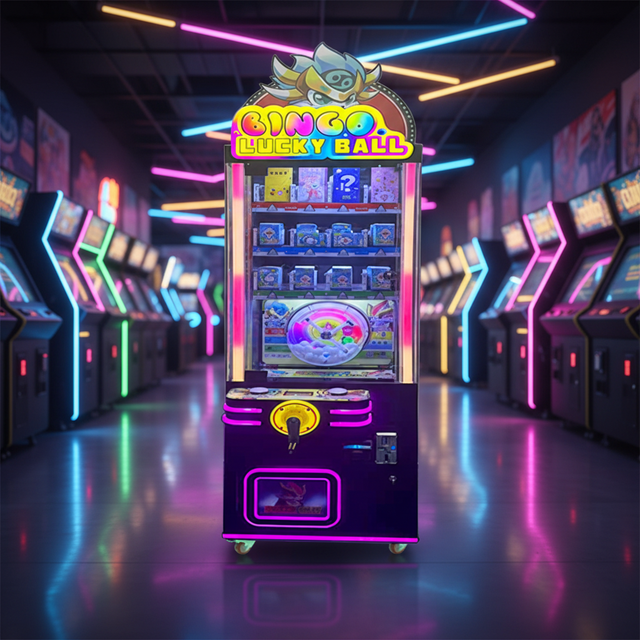 Indoor Arcade Machine Coin-Operated Lucky Ball Game Machine Customizable 110/220V Indoor Use