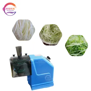 Elektrikli küçük pırasa kesici otomatik yeşil bahar soğan kesme makinesi