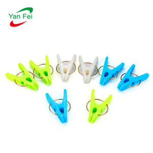 Pince à <span class=keywords><strong>serviette</strong></span> <span class=keywords><strong>de</strong></span> <span class=keywords><strong>plage</strong></span> en plastique, à la mode, pour la famille, la maison, la chaise, la couette - Product Image 4