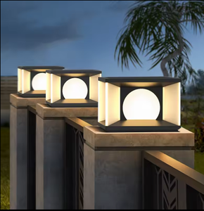 Factory Supply Gate Pillar Lights <b>Lamp</b> Waterproof <b>Post</b> Main Gate <b>Lamp</b> Modern Outdoor Led <b>Post</b> Pillar Wall <b>Lamp</b> - Product Image 3