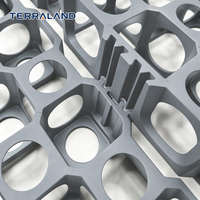 Grille de pavage perméable écologique pour drainage des eaux pluviales et aménagement paysager