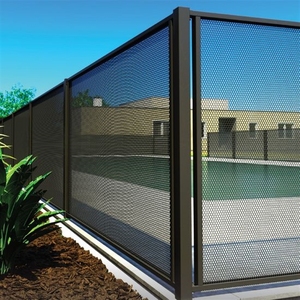 Malla Perforada para Cercas de Piscinas, Paneles de Cerca de Aluminio Perforado, Lámina Metálica - Product Image 3