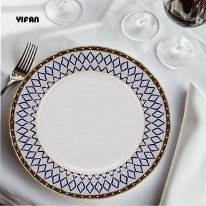 Classic Element Tableware Fine Bone China Dinner Plates High-end Occasions Holiday Weddings Beautiful <b>Dinnerware</b> <b>Sets</b> - Product Image 6