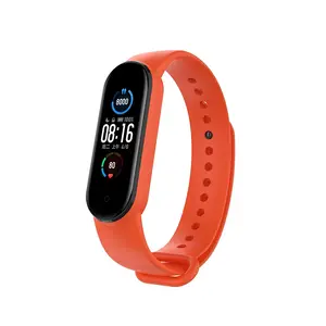 עבור שיאומי mi band 6 צמיד מיבנד 5 רצועה רצועת שעון חכמה עבור שיאומי 4 סיליקון ספורט רצועת