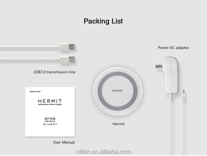 3 in 1Hermit kablosuz şarj 4 port Hub kablosuz şarj pedleri USB3.0 2.1A hızlı şarj - Product Image 5