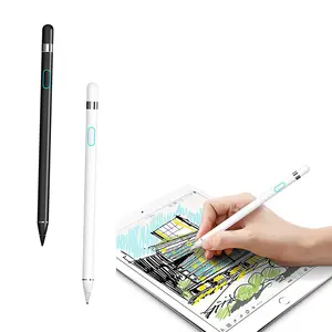 थोक चित्रांकनी डिजिटल पेंसिल-उच्च गुणवत्ता कैपेसिटिव टच स्क्रीन कलम संवेदनशीलता डिजिटल पेंसिल स्टाइलस कलम के लिए एप्पल पेंसिल 1 के लिए 2 Ipad कलम गोली मोबाइल