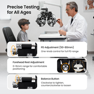 เครื่องวัดสายตาแบบแมนนวล Aist Optics Optometry Equipment รุ่น VT-10C สำหรับขาย - Product Image 6